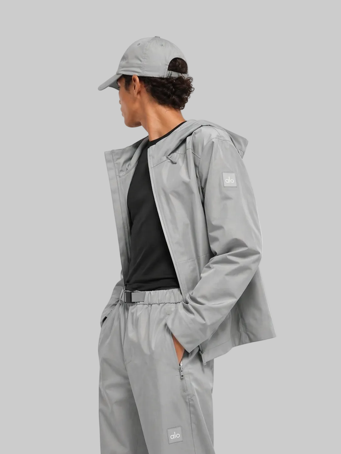 Veste Alpha Shell Grise
